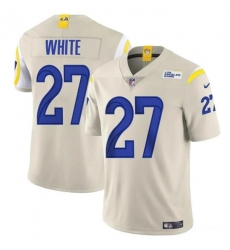 Youth Los Angeles Rams #27 Tre'Davious White Bone Vapor Untouchable Football Stitched Jersey