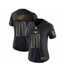 Women's New England Patriots #11 Julian Edelman Black Gold Vapor Untouchable Limited Football Jersey Women's New England Patriots #11 Julian Edelman Black Gold Vapor Untouchable Limited Football Jersey