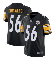 Men's Nike Pittsburgh Steelers #56 Anthony Chickillo Black Team Color Vapor Untouchable Limited Player NFL Jersey