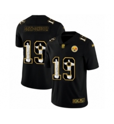Men's Pittsburgh Steelers #19 JuJu Smith-Schuster Black Jesus Faith Limited Player Football Jersey