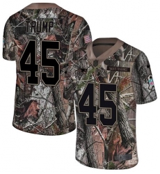 Youth Nike New England Patriots #45 Donald Trump Camo Untouchable Limited NFL Jersey