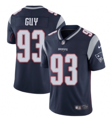 Men's Nike New England Patriots #93 Lawrence Guy Navy Blue Team Color Vapor Untouchable Limited Player NFL Jersey