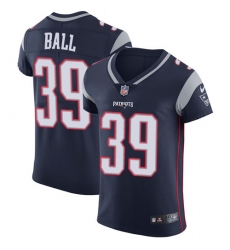 Men's Nike New England Patriots #39 Montee Ball Navy Blue Team Color Vapor Untouchable Elite Player NFL Jersey