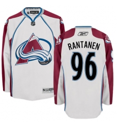 Youth Reebok Colorado Avalanche #96 Mikko Rantanen Authentic White Away NHL Jersey