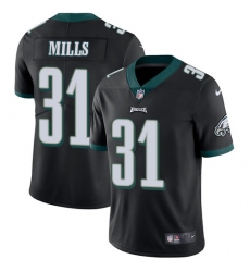 Youth Nike Philadelphia Eagles #31 Jalen Mills Black Alternate Vapor Untouchable Limited Player NFL Jersey