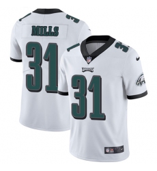 Youth Nike Philadelphia Eagles #31 Jalen Mills White Vapor Untouchable Limited Player NFL Jersey