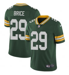Men's Nike Green Bay Packers #29 Kentrell Brice Green Team Color Vapor Untouchable Limited Player NFL Jersey