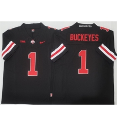 Men's Ohio State Buckeyes #1 Buckeyes Black 2025 F.U.S.E. Limited Stitched Jersey