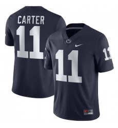Men's Penn State Nittany Lions #11 Abdul Carter Navy Stitched Football Jersey