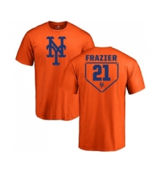 MLB Nike New York Mets #21 Todd Frazier Orange RBI T-Shirt