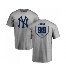 MLB Nike New York Yankees #99 Aaron Judge Gray RBI T-Shirt
