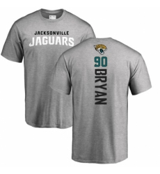 NFL Nike Jacksonville Jaguars #90 Taven Bryan Ash Backer T-Shirt