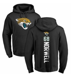 NFL Nike Jacksonville Jaguars #68 Andrew Norwell Black Backer Pullover Hoodie