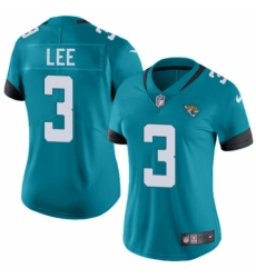Women's Nike Jacksonville Jaguars #3 Tanner Lee Black Alternate Vapor Untouchable Elite Player NFL Jersey