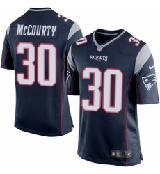 Men's Nike New England Patriots #30 Jason McCourty Game Navy Blue Team Color NFL Jersey