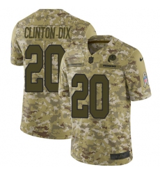 Youth Nike Washington Redskins #20 Ha Clinton-Dix Limited Camo 2018 Salute to Service NFL Jersey