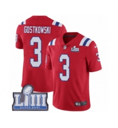 Youth Nike New England Patriots #10 Josh Gordon White Vapor Untouchable Limited Player Super Bowl LIII Bound NFL Jersey
