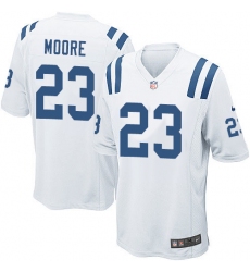 Men's Nike Indianapolis Colts #23 Kenny Moore Game White NFL Jersey