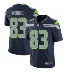 Youth Nike Seattle Seahawks #83 David Moore Navy Blue Team Color Vapor Untouchable Limited Player NFL Jersey