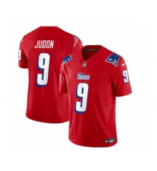 Men's Nike New England Patriots #9 Matthew Judon Red 2023 F.U.S.E. Vapor Limited Football Stitched Jersey Men's Nike New England Patriots #9 Matthew Judon Red 2023 F.U.S.E. Vapor Limited Football Stitched Jersey