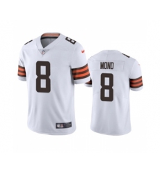 Men's Cleveland Browns #8 Kellen Mond White Vapor Untouchable Limited Stitched Jersey