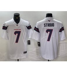Men's Houston Texans #7 C.J. Stroud White Vapor Untouchable Football Stitched Jersey