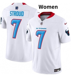Women Houston Texans #7 C.J. Stroud White 2024 F.U.S.E. Limited Stitched Jersey Women Houston Texans #7 C.J. Stroud White 2024 F.U.S.E. Limited Stitched Jersey