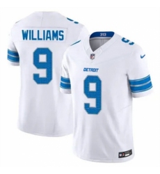Youth Detroit Lions #9 Jameson Williams White 2024 F U S E Vapor Limited Stitched Jersey Youth Detroit Lions #9 Jameson Williams White 2024 F U S E Vapor Limited Stitched Jersey