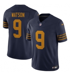 Men's Green Bay Packers #9 Christian Watson Navy The 1923 Classic Vapor F.U.S.E. Limited Football Stitched Jersey