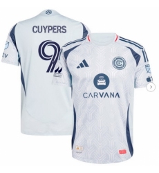 Men's Chicago Fire Hugo Cuypers adidas Light Blue 2025 The Municipal Kit Authentic Player Jersey