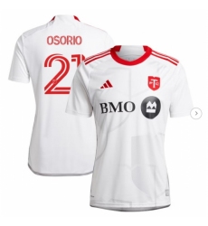 Men's Toronto FC Jonathan Osorio adidas White 2024 GTA Kit Replica Player Jersey