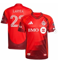 Men's Toronto FC Richie Laryea adidas Red 2025 Club Kit Authentic Player Jersey
