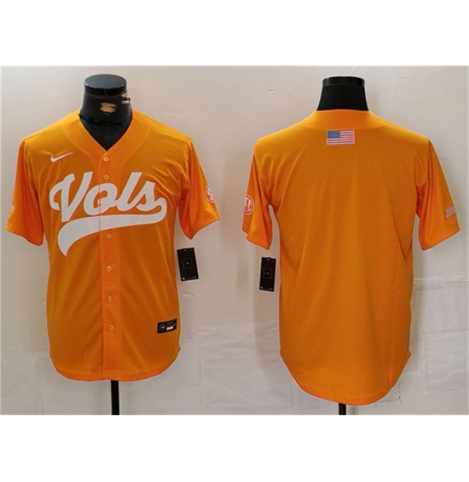 Men's Tennessee Volunteers Orange Stitched Jersey