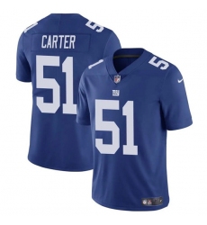 Men's New York Giants #51 Abdul Carter Blue 2025 Vapor Untouchable Limited Football Stitched Jersey