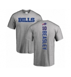 Football Buffalo Bills #10 Cole Beasley Ash Backer T-Shirt
