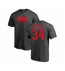 Football Tampa Bay Buccaneers #34 Mike Edwards Ash One Color T-Shirt