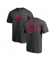 Football Arizona Cardinals #64 J.R. Sweezy Ash One Color T-Shirt