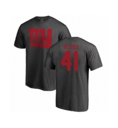 Football New York Giants #41 Antoine Bethea Ash One Color T-Shirt