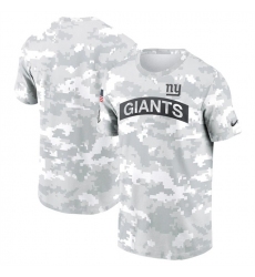 Men's New York Giants 2024 Arctic Camo Salute To Service Performance T-Shirt