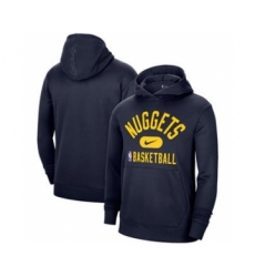 Men's Denver Nuggets 2021 Navy Spotlight Pullover Basketball Hoodie