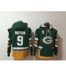 Men's Green Bay Packers #9 Christian Watson Green Ageless Must-Have Lace-Up Pullover Hoodie