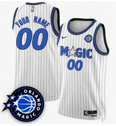 Men's Orlando Magic Active Player Custom White 2025 New Generation of Magic Stitched Basketball Jersey