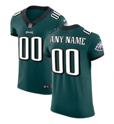 Men's Philadelphia Eagles Nike Midnight Green Vapor Untouchable Custom Elite Jersey