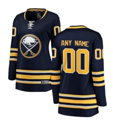 Women's Buffalo Sabres Fanatics Branded Blue Home Breakaway Custom Jersey