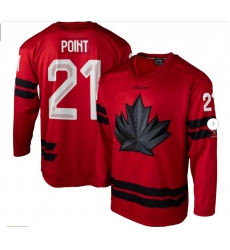 Men's Brayden Point #21 Red Hockey Canada 2026 Replica Jersey