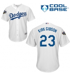 Youth Majestic Los Angeles Dodgers #26 Chase Utley Authentic Royal Blue Alternate Cool Base 2018 World Series MLB Jersey