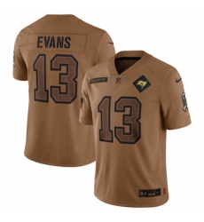 Men's Tampa Bay Buccaneers #13 Mike Evans Nike Brown 2023 Salute To Service Limited Jersey Men's Tampa Bay Buccaneers #13 Mike Evans Nike Brown 2023 Salute To Service Limited Jersey