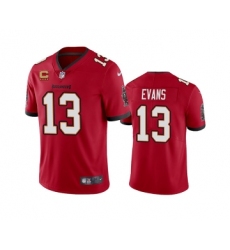 Men's Tampa Bay Buccaneers 2022 #13 Mike Evans Red With 4-star C Patch Vapor Untouchable Limited Stitched NFL Jersey Men's Tampa Bay Buccaneers 2022 #13 Mike Evans Red With 4-star C Patch Vapor Untouchable Limited Stitched NFL Jersey