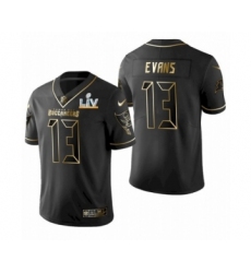 Youth Tampa Bay Buccaneers #13 Mike Evans Black Golden Super Bowl LV Jersey Youth Tampa Bay Buccaneers #13 Mike Evans Black Golden Super Bowl LV Jersey