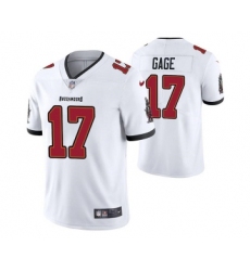 Men's Tampa Bay Buccaneers #17 Russell Gage White Vapor Untouchable Limited Stitched Jersey